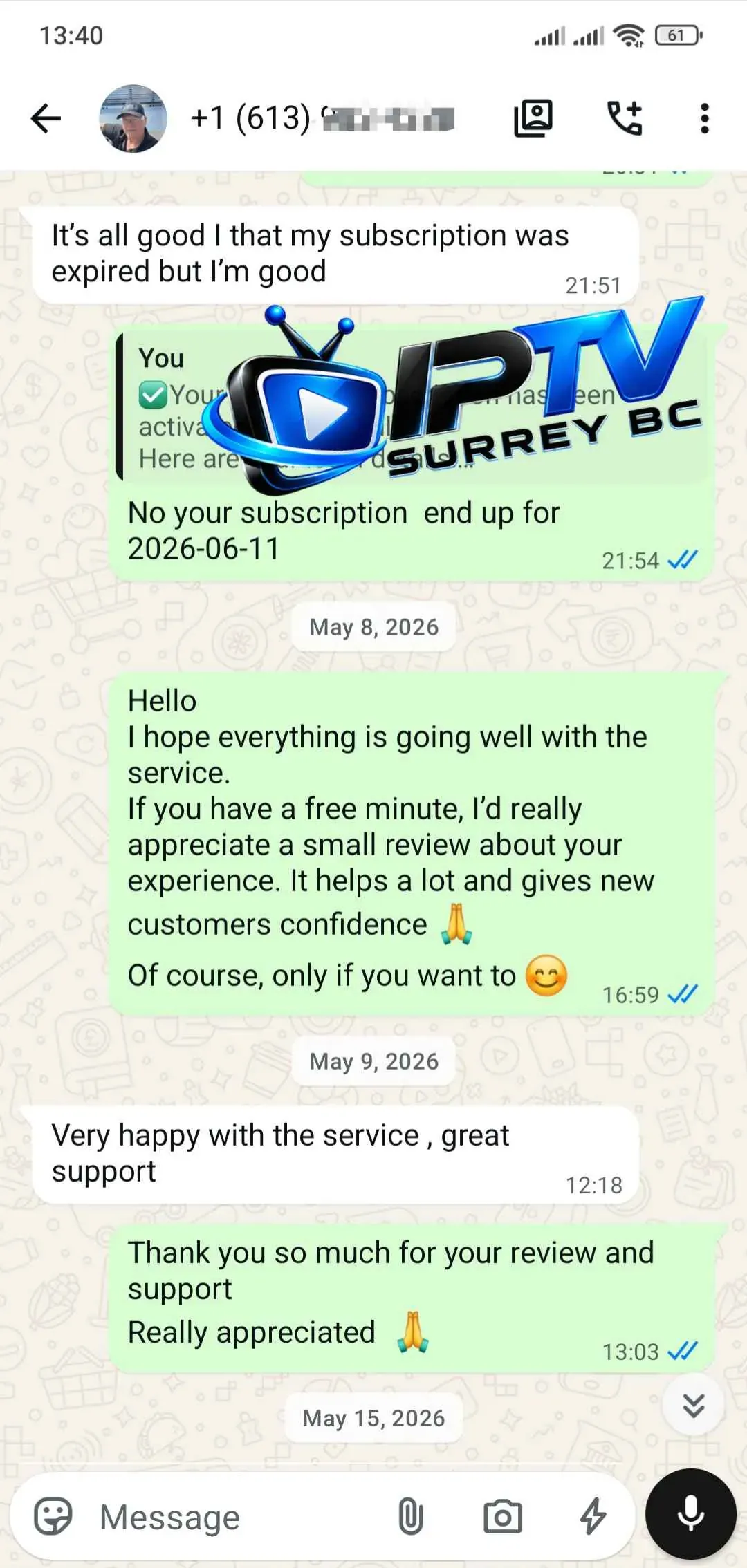 IPTV Surrey Review 6